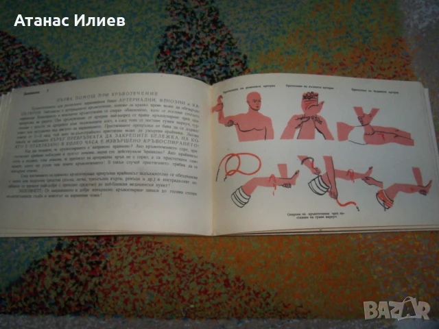 Аз мога да помагам - ръководство за пионери санитарни инструктори, снимка 11 - Детски книжки - 50836840
