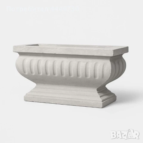 Саксия от бетон, снимка 2 - Саксии и кашпи - 51196851