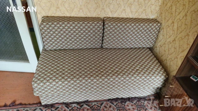 Нов разтегателен двуместен диван с ракла под седалките, снимка 2 - Дивани и мека мебел - 51044427