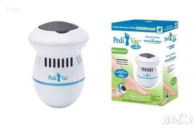 Уред за премахване на загрубялата кожа с вграден вакуум Pedi vac, снимка 6 - Други - 48738629
