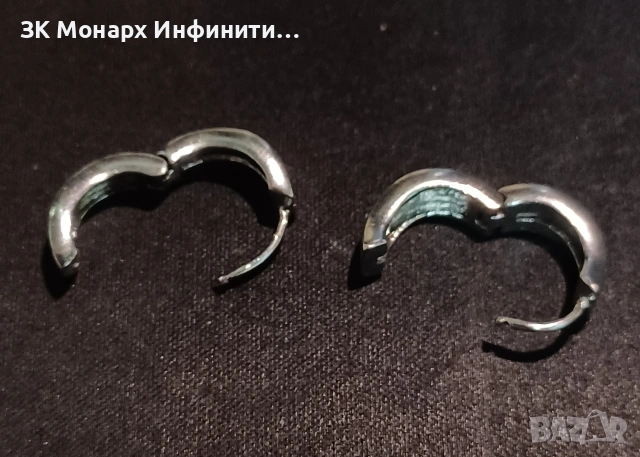 Сребърни обеци , снимка 3 - Обеци - 47466907