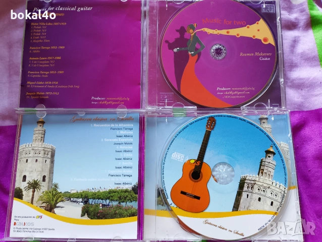 Класическа китара - 4 диска, снимка 3 - CD дискове - 53574231