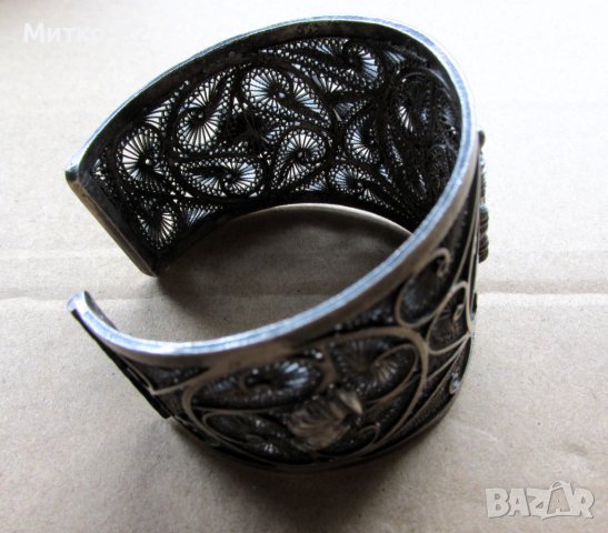 дамска сребърна гривна - 17, снимка 7 - Гривни - 43377124