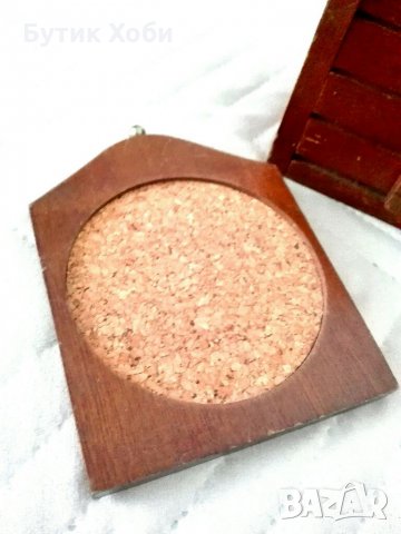 Рядък комплект поставка и подложки, снимка 7 - Антикварни и старинни предмети - 33178995