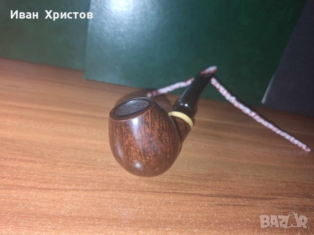 Лула от българския майстор Георги Бояджиев - красива, от висок клас, като НОВА - НЕ Е НАЛИЧНА!!!, снимка 7 - Лули - 44004713