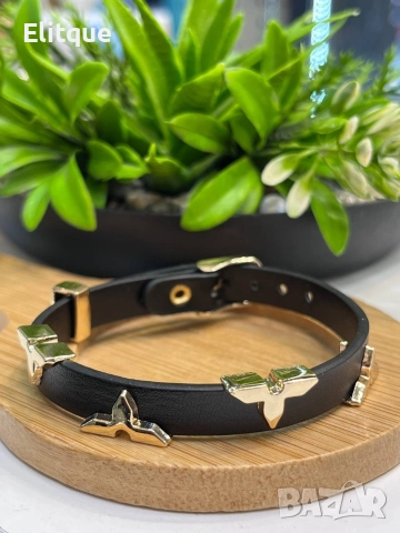 гривни от естествена кожа prada miu miu ysl saint laurent , снимка 11 - Гривни - 52907706