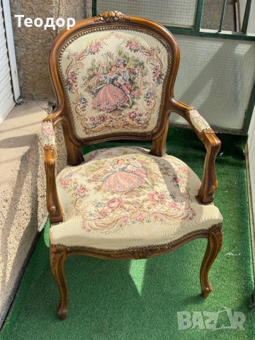 Стол Луй 15 уникат, снимка 6 - Столове - 51633091