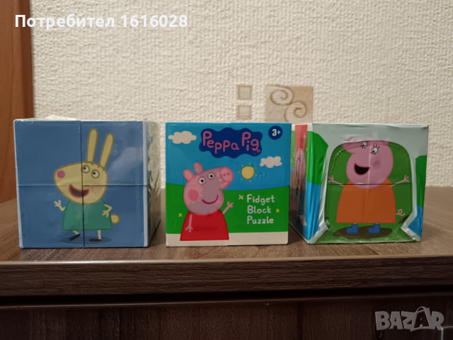 Кубче Рубик - Peppa Pig и Paw Patrol, снимка 2 - Образователни игри - 44891518