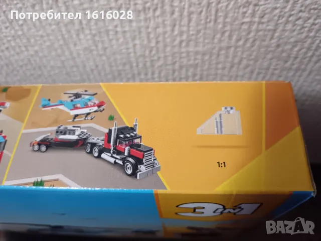 LEGO Creator 31146 - Камион с платформа и хеликоптер „3 в 1“, снимка 8 - Конструктори - 49263890