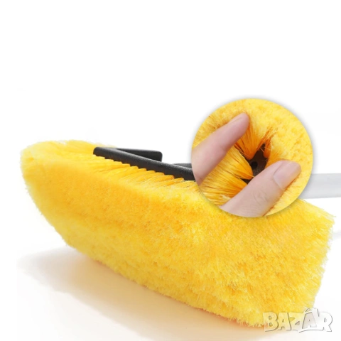 Четка за почистване с телескопична дръжка 3 метра, снимка 7 - Аксесоари и консумативи - 53073405