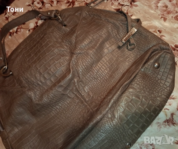 GIANNI CHIARINI Оригинал Нова Дамска Чанта Изцяло от Естествена Кожа , снимка 6 - Чанти - 52418714