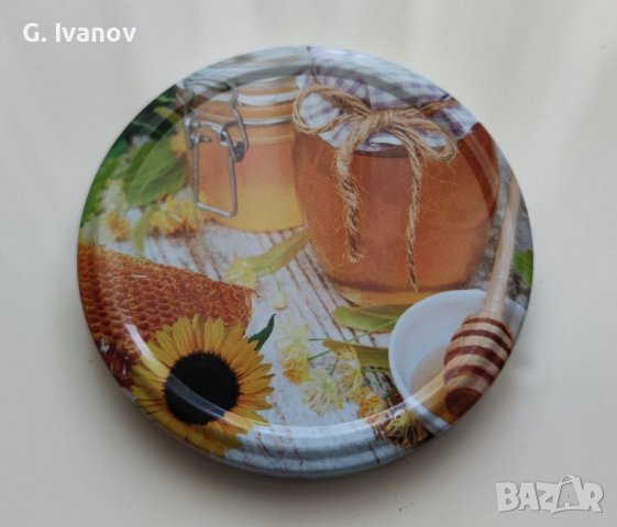 Капачки за буркани Мед Трушия Мармалад , снимка 2 - Пчелни продукти - 39153758