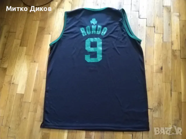 Rajon Rondo #9 Boston Celtics NBA баскетболна тениска размер ХЛ реален, снимка 7 - Баскетбол - 49911040