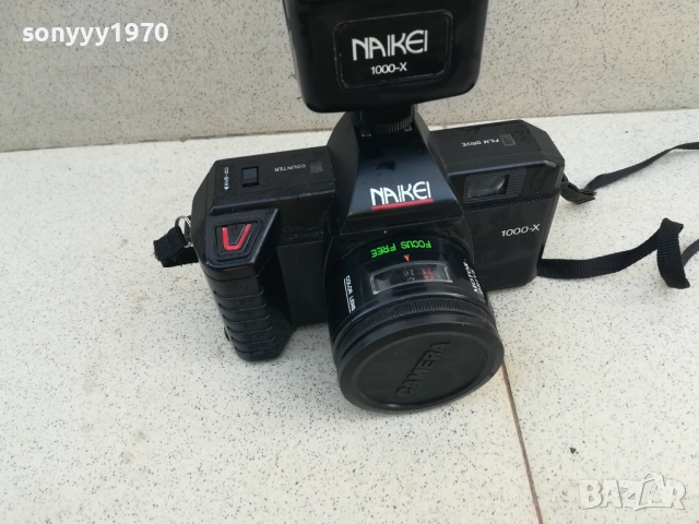 NAIKEI-РЕТРО ФОТО+СВЕТКАВИЦА 1010251533LCHERY, снимка 5 - Фотоапарати - 52009949