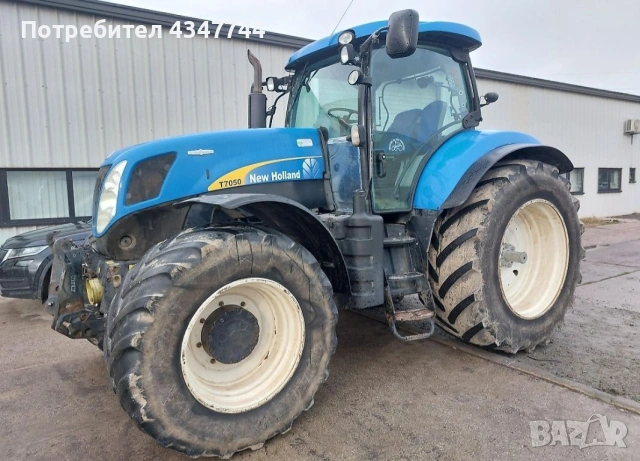 Трактор New Holland T 70 50 e 4WD мощност 195к.с. модел 2008г.