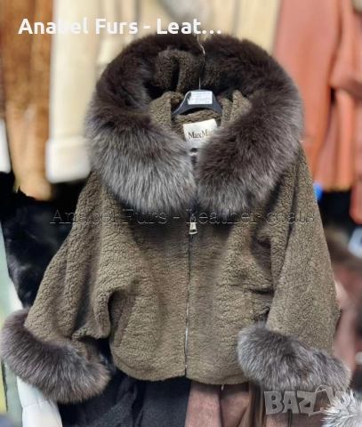 Дамски палта с естествен косъм, снимка 7 - Палта, манта - 52621323