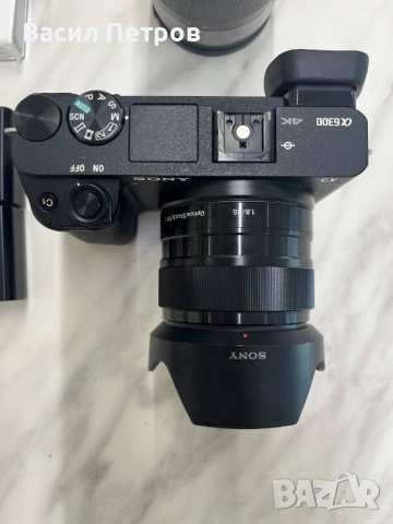 Sony A6300 + обективи и пълно оборудване, снимка 2 - Обективи и филтри - 53369308