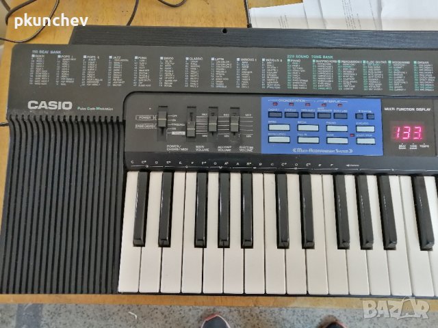 Синтезатор Casio Tone Bank CT-470 , снимка 4 - Синтезатори - 43097546