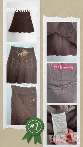 Пет различни броя / XS - M / Дънкова пола / , снимка 6 - Поли - 51242760