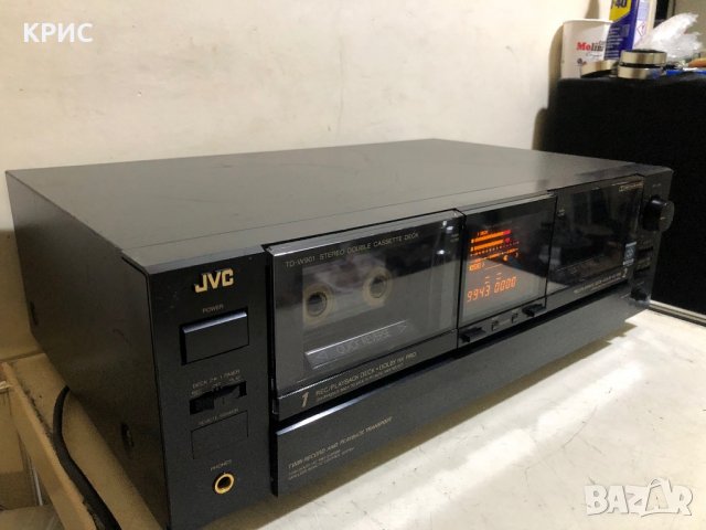 JVC TD-W901 / HIGH END Stereo Dual Cassette deck, снимка 5 - Декове - 28424878
