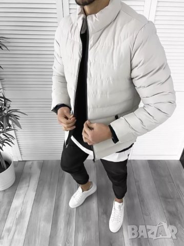 Мъжко Есенно-Зимно яке Фабрегас Кремаво