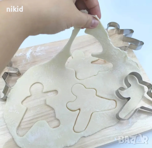 3 бр Нинджа Карате Бойни изкуства сет метални резци резец форма форми за тесто сладки, снимка 4 - Форми - 53181929