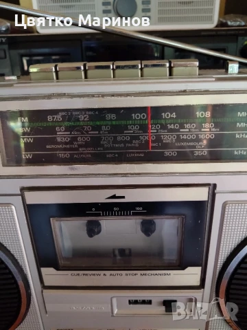 Радио касетофон Hitachi trk 8110e, снимка 3 - Радиокасетофони, транзистори - 51430592