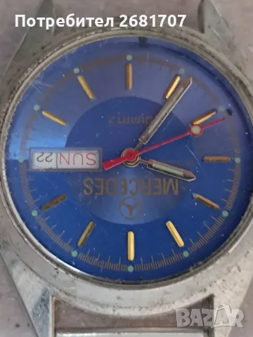 часовник Мерцедес , снимка 2 - Мъжки - 47471472
