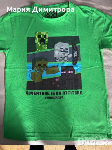 Тениска Minecraft -10-11 г