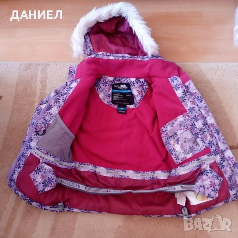 Оригинално детско яке TRESPASS раэмер 5-6 години, снимка 4 - Детски якета и елеци - 35221689