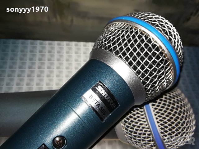 shure beta sm58s-microphone-внос швеицария, снимка 4 - Микрофони - 28973390