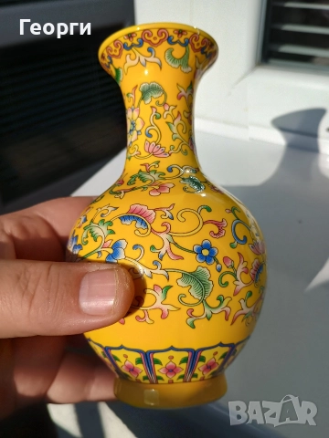 Керамична ваза-29, снимка 2 - Антикварни и старинни предмети - 52689014