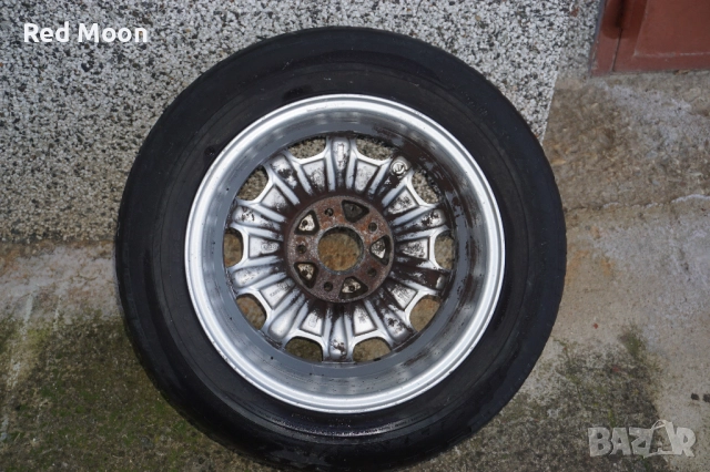 4 Броя Оригинални Алуминиеви Джанти за Mercedes Е класа W210 7Jx15H2 ET37 Made In Germany, снимка 13 - Гуми и джанти - 51809470