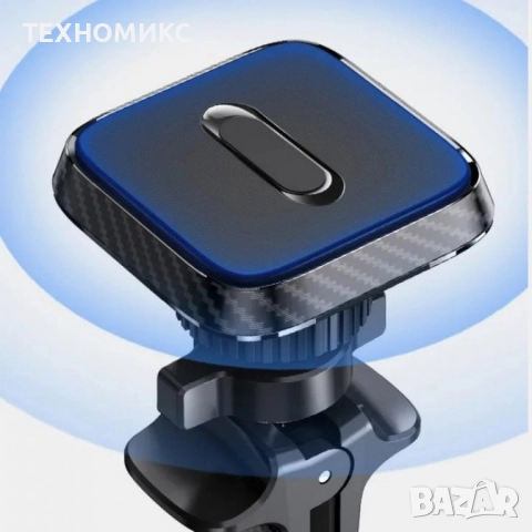 Магнитна стойка за телефон с възможност на въртене на 360 градуса, снимка 3 - Аксесоари и консумативи - 51884225