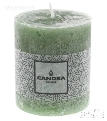 Свещ Candra различни цветове 30 часа 100%Веган Vegan 