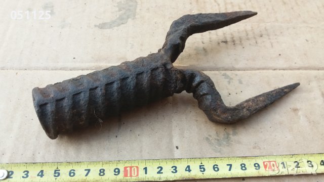 подвижна кована наковалня, снимка 7 - Антикварни и старинни предмети - 38818856