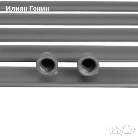 Вертикален радиатор за баня Aquamarin , 1800 x 600 мм, антрацит , снимка 6 - Радиатори - 51479532