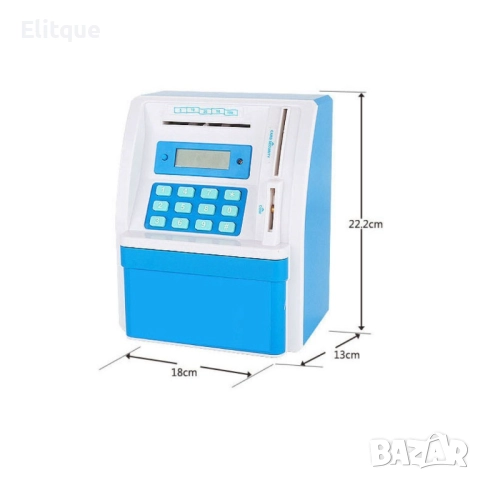 Сейф за деца тип „банкомат“  отваряне с парола  , снимка 2 - Образователни игри - 52905869