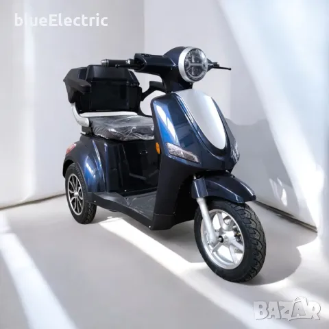 Електрическа Триколка blueElectric BM1-LUX 2000W | 60V | 24Ah | BLUE/GRAY