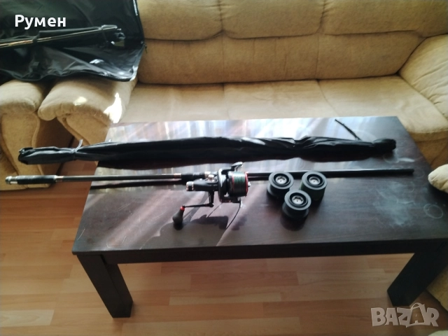 сет въдици с макари , снимка 2 - Въдици - 52422549