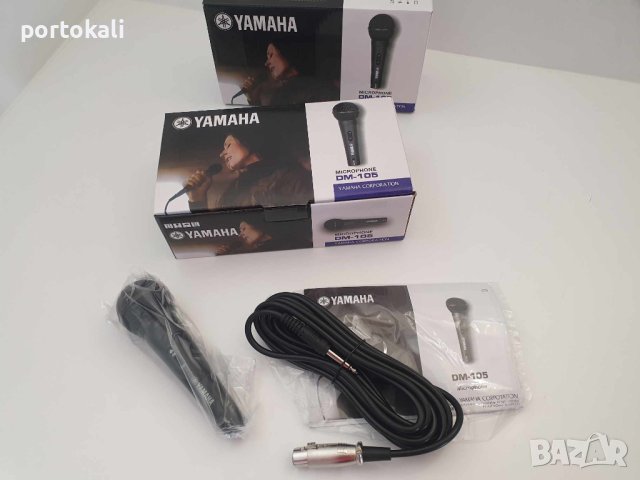 НОВ! Микрофон Yamaha DM-105 Пълен комплект, снимка 2 - Микрофони - 43378438