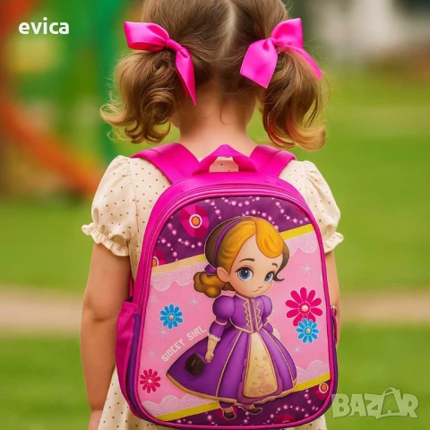 Детски ранички с цветни герои – стил и удобство за училище и игри, снимка 6 - Раници - 51354244