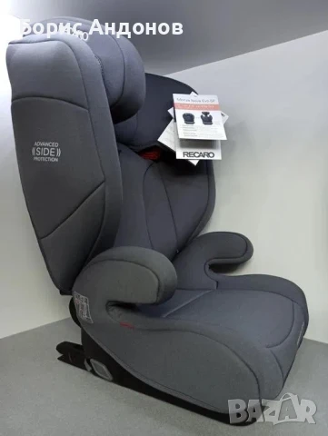 Детско столче RECARO Monza Nova EVO SEATFIX - Simply Gray, снимка 4 - Столчета за кола и колело - 48386142