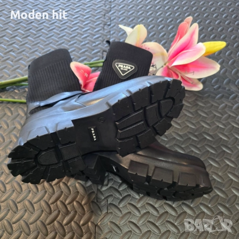 PRADA дамски боти висок клас реплика, снимка 4 - Дамски боти - 52261487