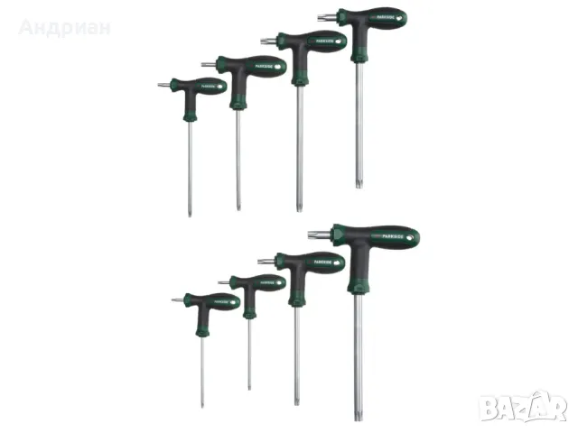 Комплект Г-образни ключове TX с Т-образна дръжка, снимка 6 - Ключове - 49910101