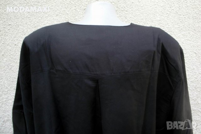 3XL Нова черна риза на Лили  , снимка 4 - Ризи - 26658500