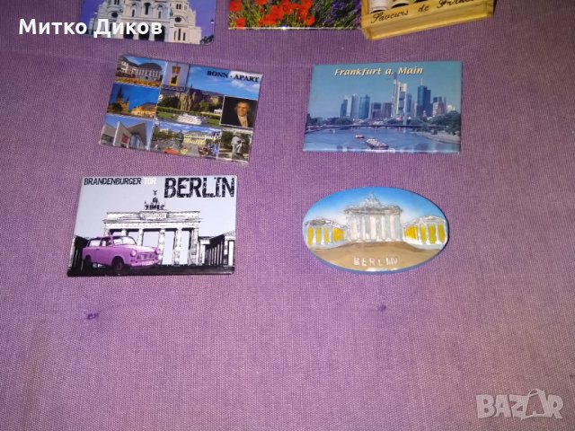 Магнити Германия-Франция, снимка 2 - Колекции - 34938067