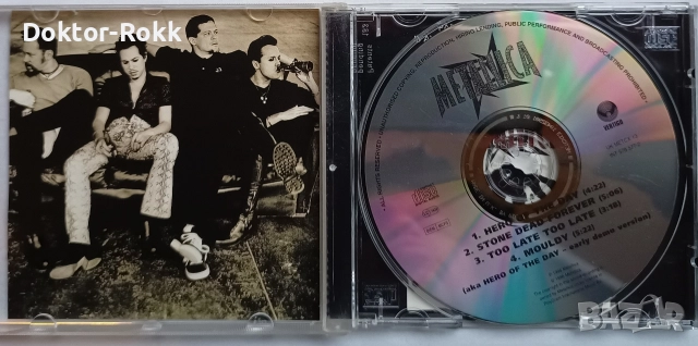 Metallica - оригинални и неофициални дискове , снимка 11 - CD дискове - 52743072