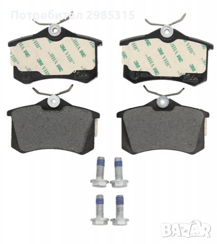 спирачни накладки ЗАДНИ
