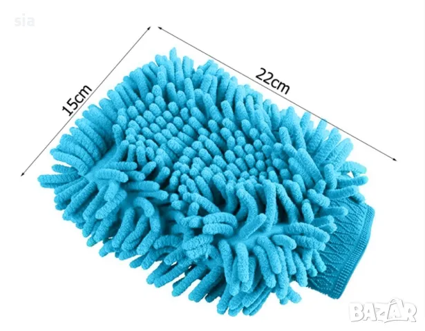 Ръкавица от микрофибър за почистване, 24см, снимка 4 - Аксесоари и консумативи - 49859013